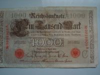 Reichsbanknoten 1.000 Mark, vom 21.April1910 Niedersachsen - Seesen Vorschau