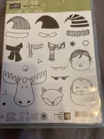 Stampin up Jolly friends Weihnachten Rentier mit Stanze Mütze Bayern - Gersthofen Vorschau