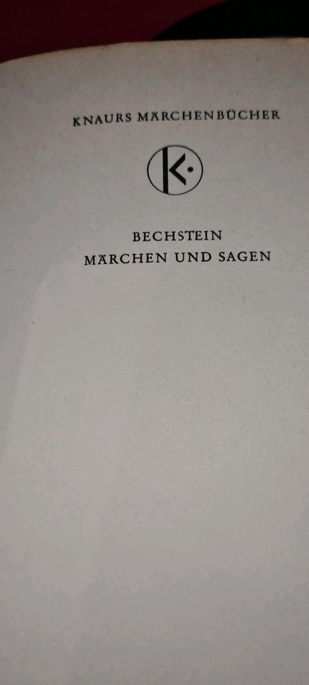 Bechstein märchen,  alte Märchenbücher in Eisenach