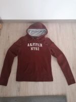 Abercrombie & Fitch Pullover, Hoodie, Kapuzenpulli, weinrot Bayern - Landshut Vorschau