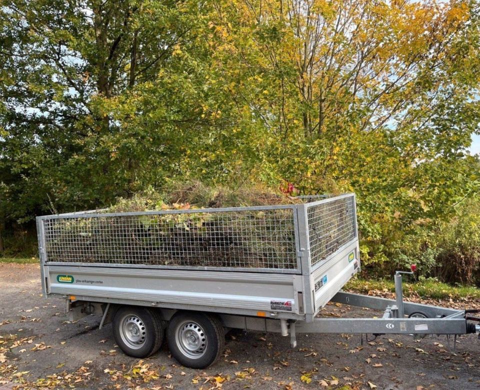 Anhänger / Kipper leihen - Feuerholz transportieren in Oyten