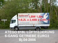 MERCEDES ATEGO 818L PRITSCHE PLANE LÜFTFEDERUNG EURO3 Bj.04-2006 Niedersachsen - Hessisch Oldendorf Vorschau