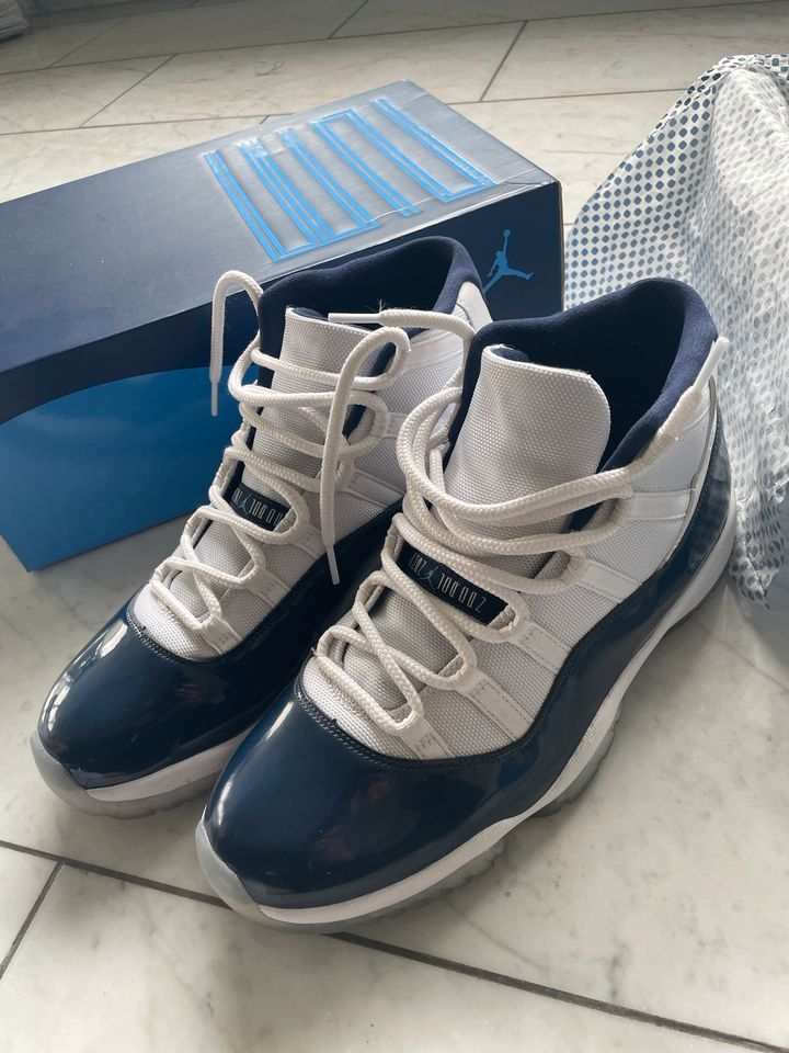 Air Jordan 11 Retro Win Like 82 UNC 46/12 in Heppenheim (Bergstraße)