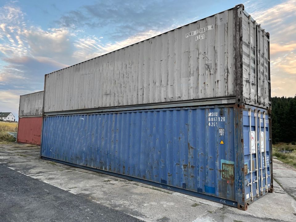 40ft High Cube Schiffscontainer 12x2,89m Lagercontainer mieten in Nürnberg (Mittelfr)