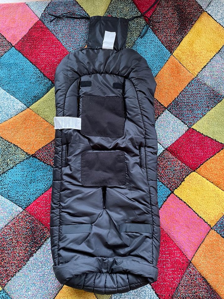 Kaiser Fußsack Iglu Thermo Fleece schwarz in Wetzlar