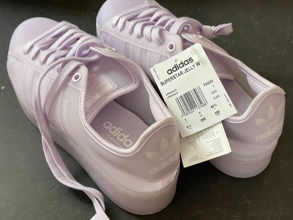 NEU Adidas Superstar Clean Design Rose Pink Jelly EU 40,5 in Deggendorf