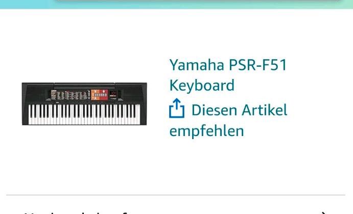 Keyboard Yamaha in Landshut