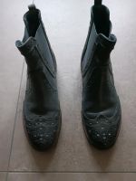 Chelsea Boots, Bullboxer,  Gr. 39, blau/ grau, gt. Zustand Nordrhein-Westfalen - Würselen Vorschau