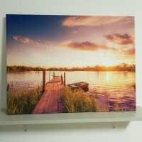 3 Leinwandbilder Sonnenuntergang Stck 30 Euro Bayern - Wolfratshausen Vorschau