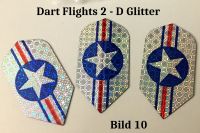 3 Dart Flights 2 - D Glitter, NEU Niedersachsen - Stade Vorschau