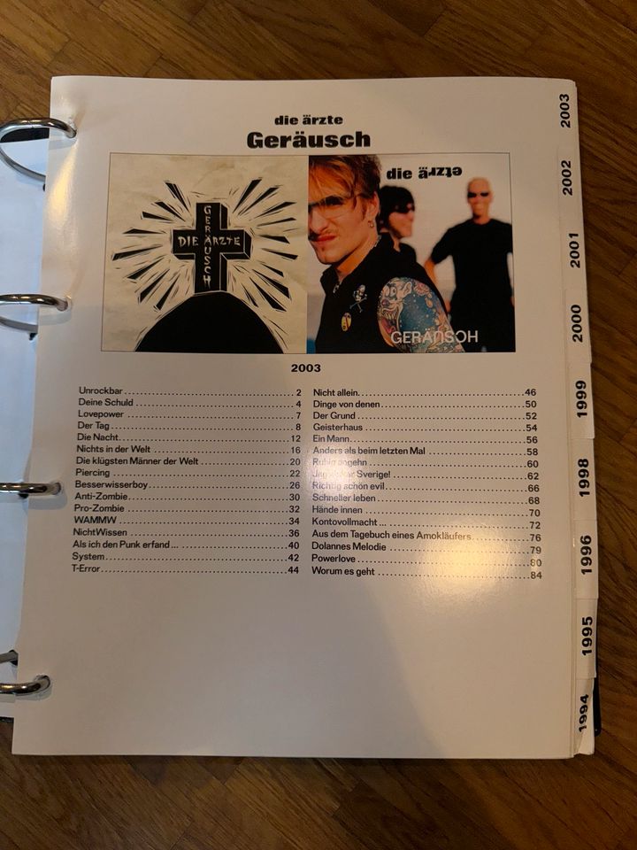 Die Ärzte - Notenbuch in Lauterbach (Hessen)