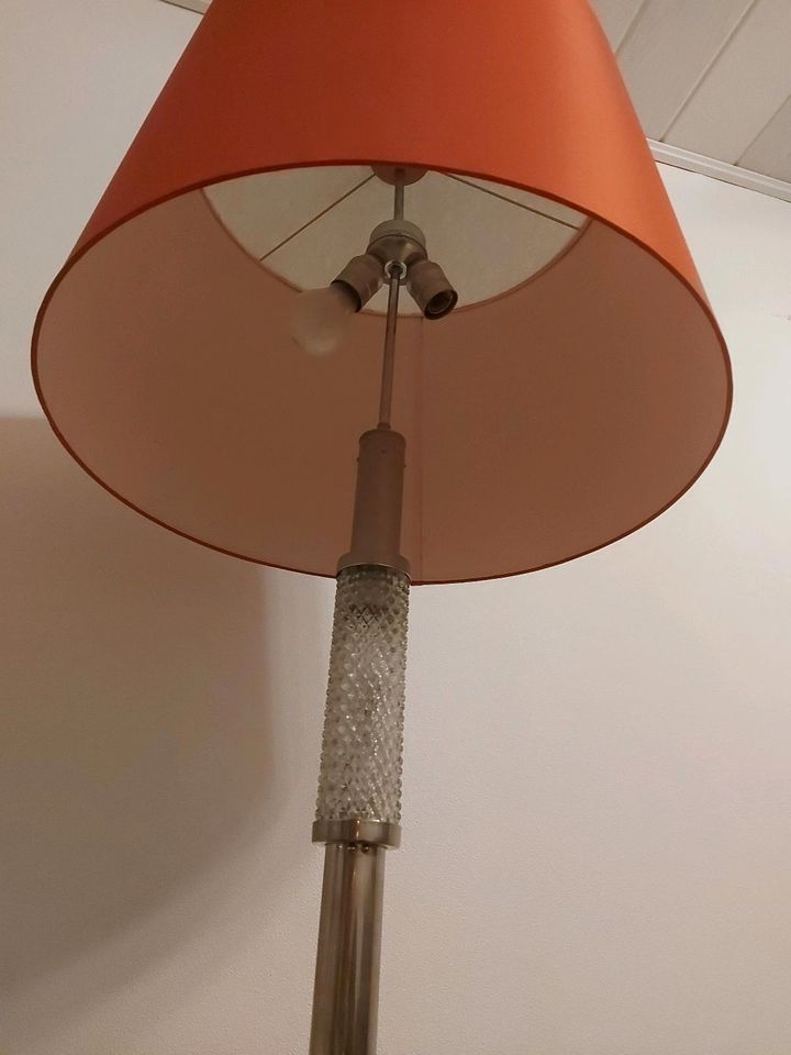Retro Lampe ( rot ) in Bünde