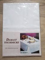 OVP Damast Tischdecke Tischtuch 130x180 weiß Bayern - Haßfurt Vorschau