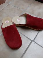 Hausschuhe Schuhe Berkemann Holz Velours rot Niedersachsen - Stade Vorschau