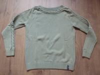Pullover Strickpullover Flechtkragen Soccx in grün Gr. XXL 44 neu Hessen - Nidda Vorschau