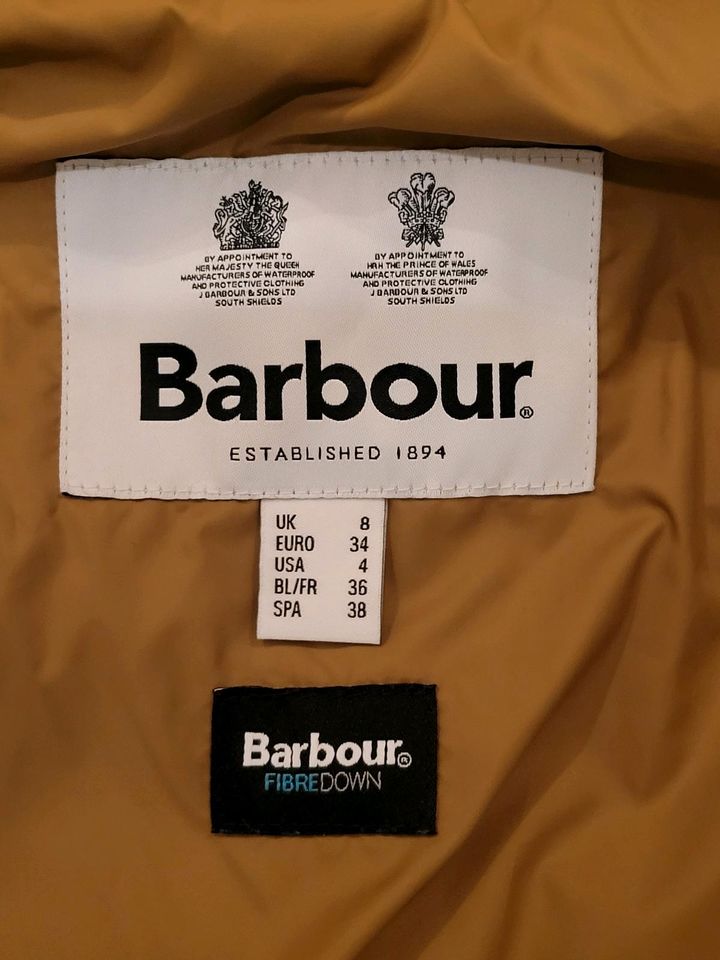 Barbour Damen Daunen Jacke, neu in Rheinberg