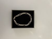 Armband Figaro 925 silber echt Schmuck Panzerkette Neu 5 mm 22 cm Baden-Württemberg - Böblingen Vorschau