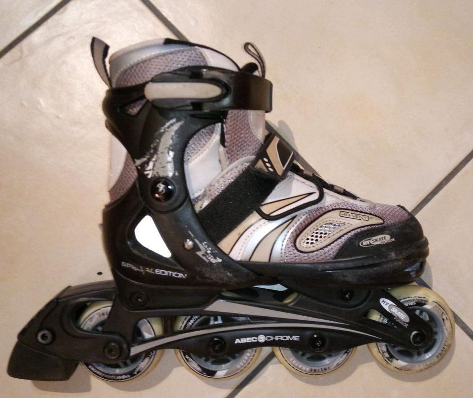 Silber Inlineskates Rollschuhe Größe 33-36 in Ilvesheim