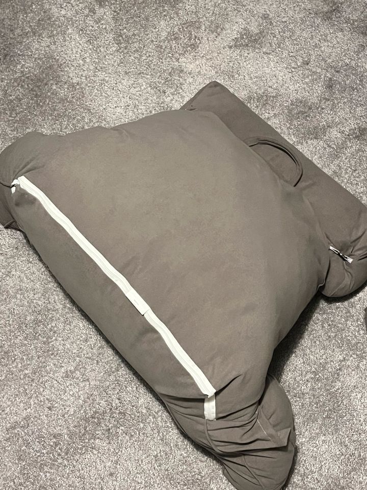 2 Sessel Sitzsack Setpreis Rückenlehne waschbar in Künzell