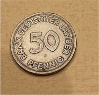 50 Pfennig 1949 Bank Deutscher Länder F Hessen - Limburg Vorschau