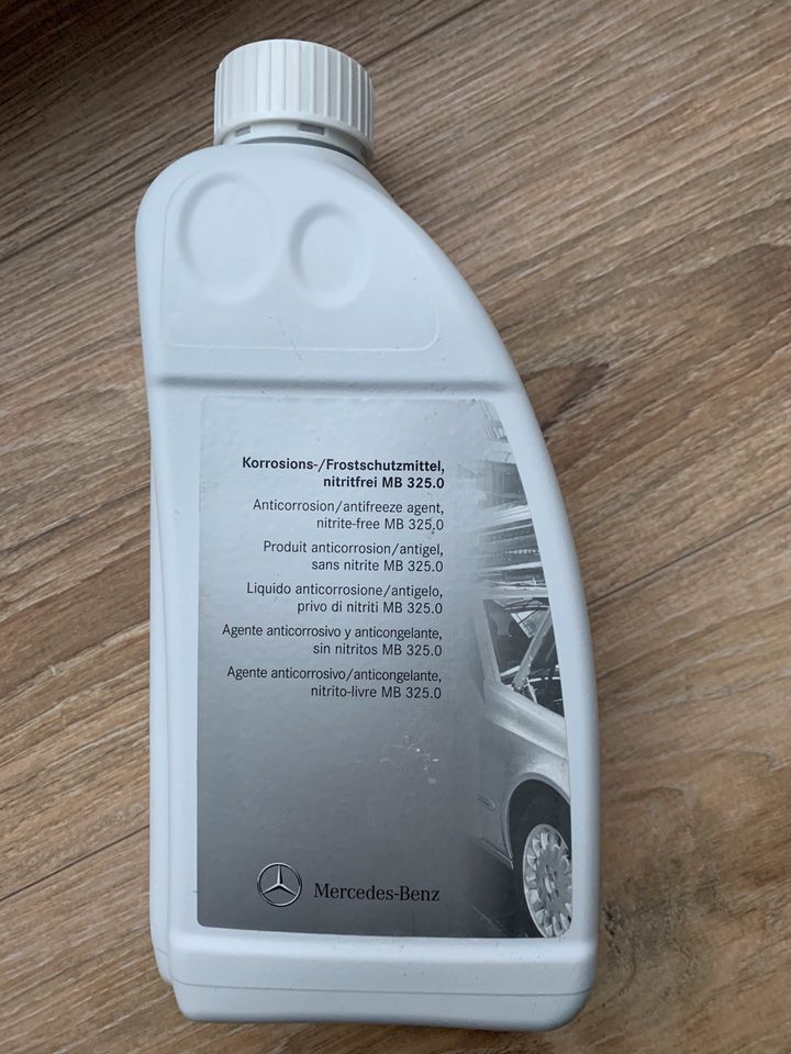 Kühlmittel Mercedes neu, 1,5 Liter