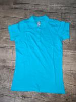 B&C Damen Poloshirt Blau Aqua Neu Gr. S Bayern - Veitsbronn Vorschau