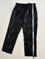 Hose Leder Optik, Lederimitat schwarz, Gummibund Essen - Essen-West Vorschau