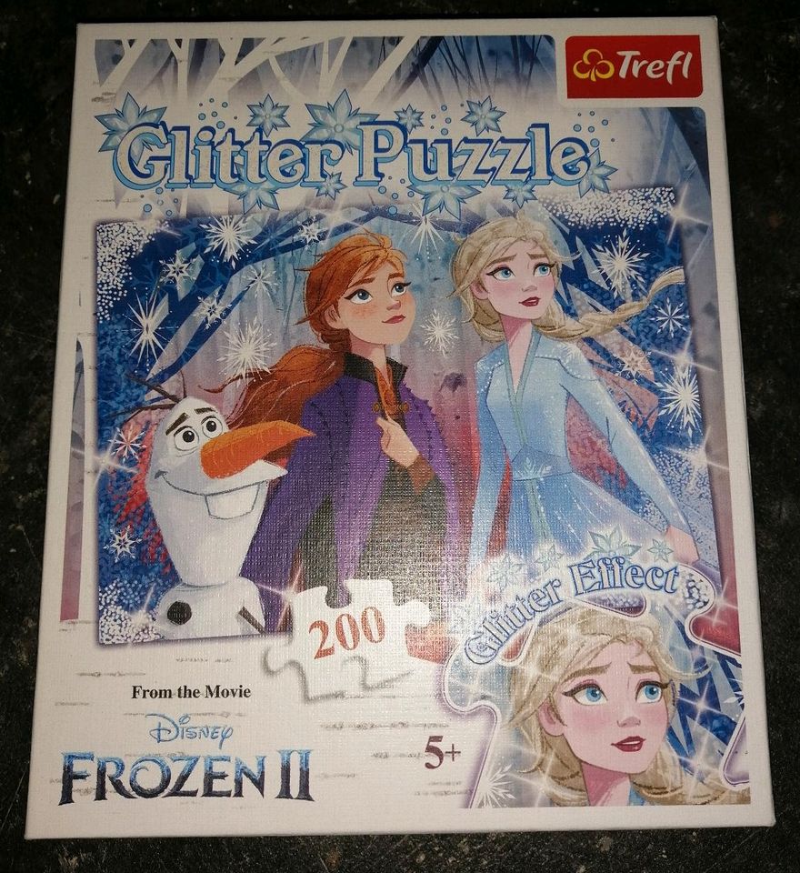 Frozen II Glitzer Puzzle 200 Teile in Ludwigschorgast