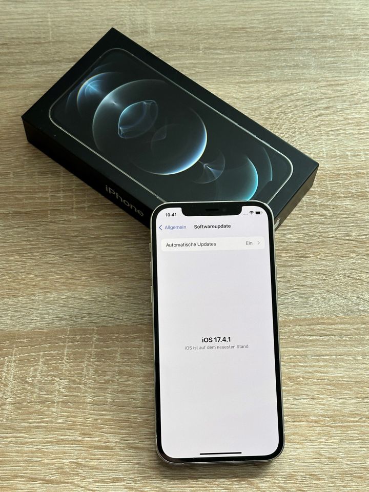 iPhone 12 Pro in Silber mit 128 GB – iOS Version 17.4.1 in Witten