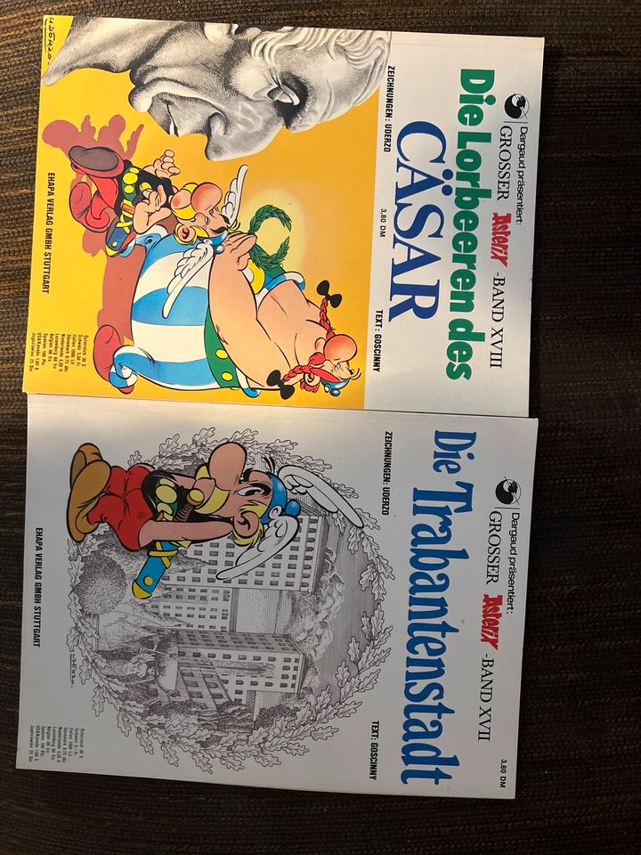 2x Asterix und Obelix Comic Band 17 19 3,80DM in Berlin