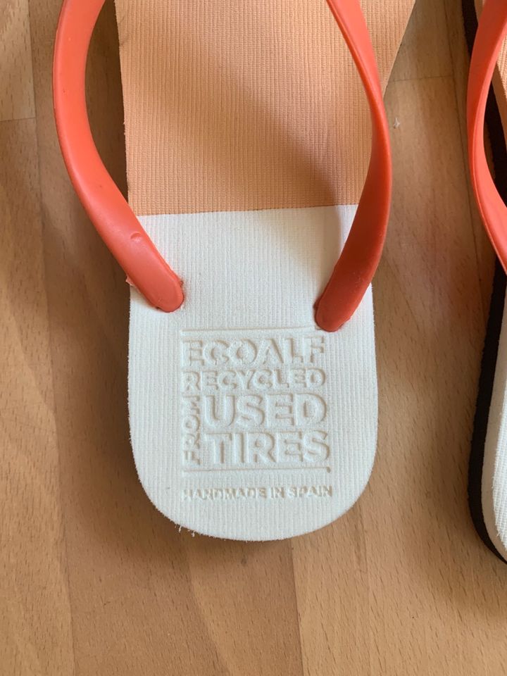 Ecoalf Flip Flop orange gr. 36/37 neu in Köln