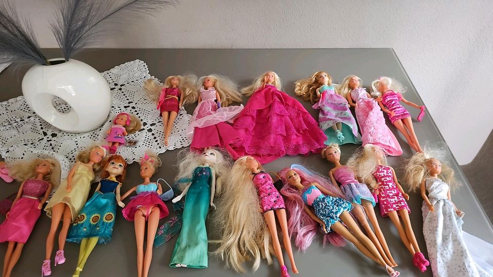 Verschiedenen Barbie in Grassau