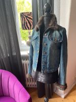 Coole Jeansjacke mit Fellkragen und Ärmel  38 Niedersachsen - Wilhelmshaven Vorschau