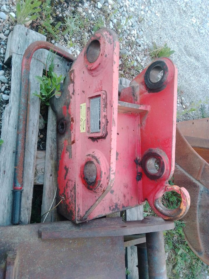 Bagger Schnellwechsler MS10 in Waldkraiburg