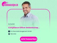 Compliance Officer Geldwäscheprävention München - Pasing-Obermenzing Vorschau