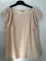 Esprit Damen Bluse Shirt Gr. 36 rosé beige blush nude Stickerei Berlin - Borsigwalde Vorschau