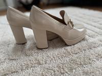 Catwalk Plateau Pumps Lack in beige Gr. 39 Bayern - Günzburg Vorschau
