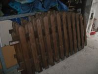 Zaun-Elemente , Holz, 5 Stk., 2 m lang, 1 m hoch, gebraucht Sachsen - Tannenbergsthal Vorschau