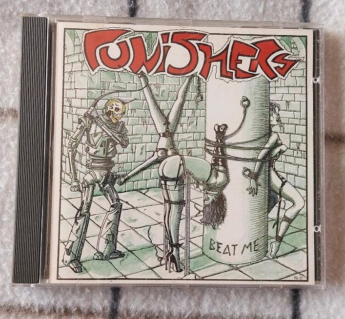 Psychobilly Punishers Beat Me CD 1992 Top Zustand + Sticker in Quakenbrück