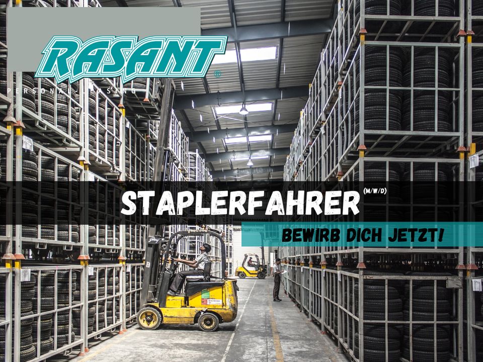 *HH* ✋ Arbeite als Staplerfahrer (m/w/d) - Dein neuer Job wartet auf Dich! ✋ in Hamburg