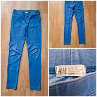 H&M bequeme Mädchen Jeans Leggings, Gr. 158, blau Sachsen-Anhalt - Queis Vorschau