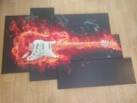 Bild Keilrahmen Bilder Flammende Gitarre Nordrhein-Westfalen - Petershagen Vorschau