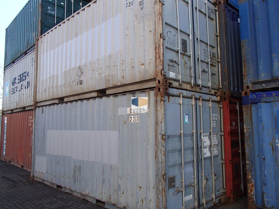 20` / 40` Fuß  6m / 12m  Seecontainer - MÜNSTER - High Cube Container Lagercontainer Container Magazincontainer Überseecontainer NEUWERTIG GEBRAUCHT in Centrum