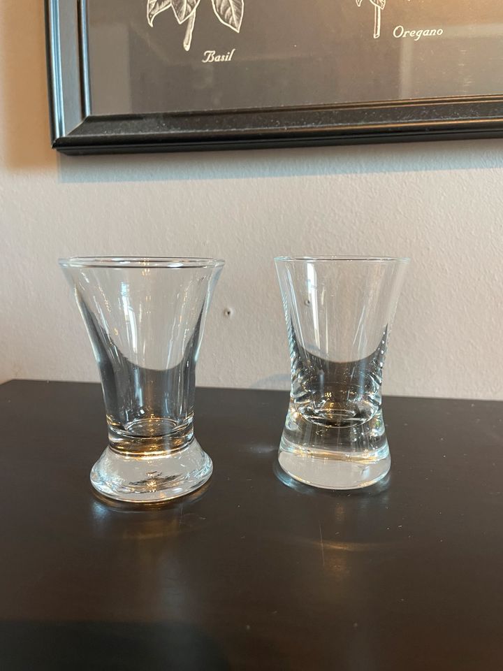 2 Schnaps Gläser in Eckernförde