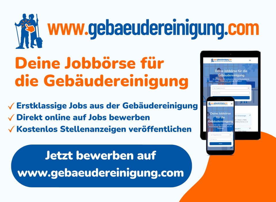 Reinigungskraft (m/w/d) - ID 1951 in Bonn