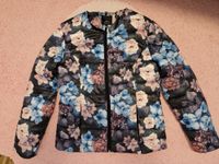 Steppjacke Jacke Ann Christine M 38 rosa hellblau schwarz Blumen Dresden - Löbtau-Nord Vorschau