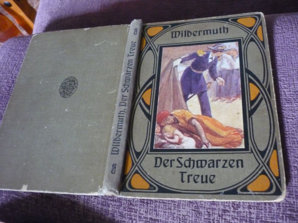 Der Schwarzen Treue - Jugendbuch von O. Wildermuth - etwa 1900 - in Plauen