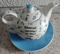 Sheepworld Porzellan Teekanne und Tasse mit Untertasse im Set Leipzig - Schönefeld-Abtnaundorf Vorschau