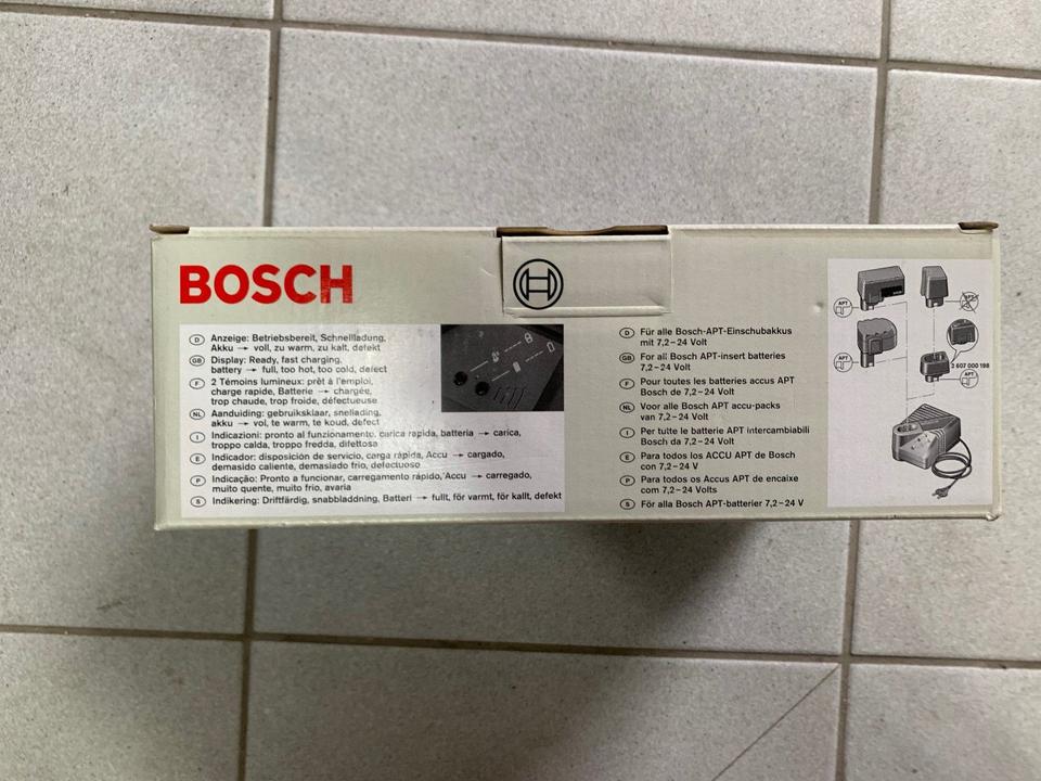NEU Bosch Ladegerät Schnellladegerät AL 2498 FC, 7,2-24Volt. in Limbach