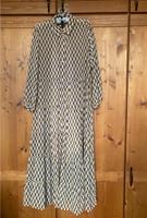 Kleid lang Zara Blogger Retro Muster braun gelb  40/42 Köln - Nippes Vorschau